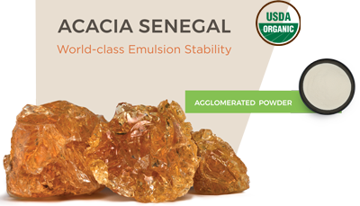 Organic Agglomerated Acacia Senegal (300 g sample)